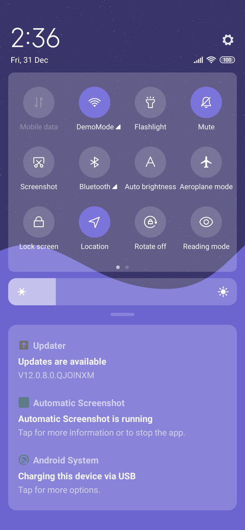 Trendy Purple screenshot