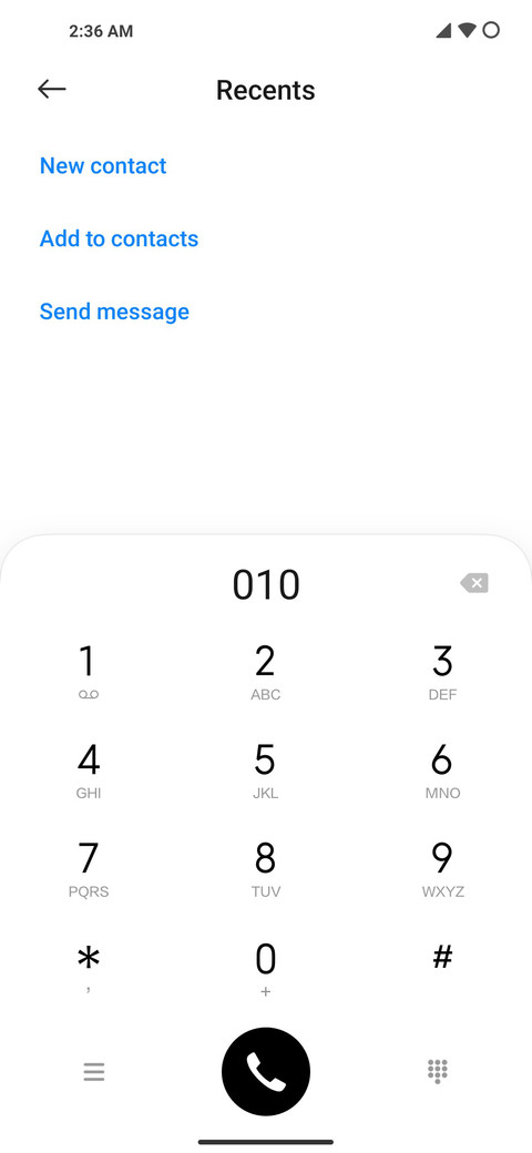 Oneplus X screenshot