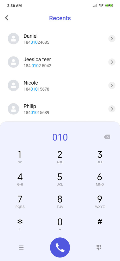 Pattern Purple HD_3MDS screenshot