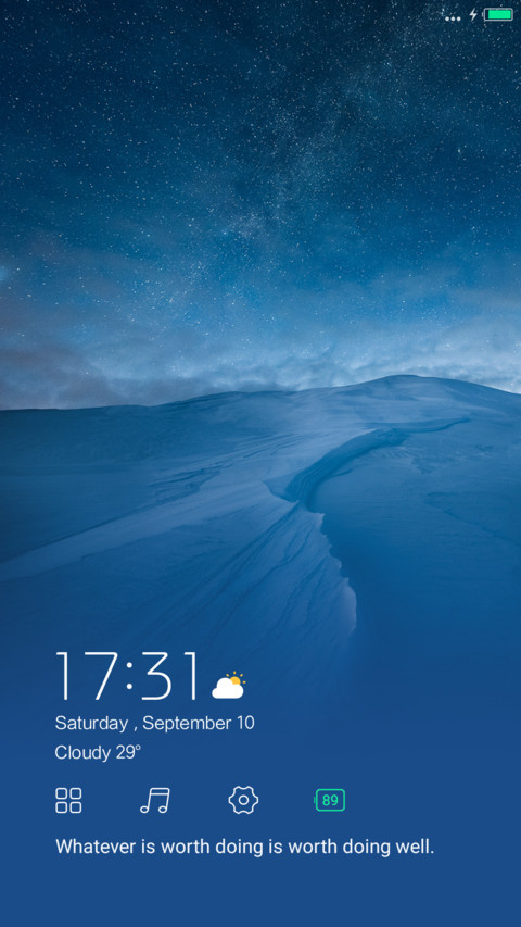 Nova screenshot