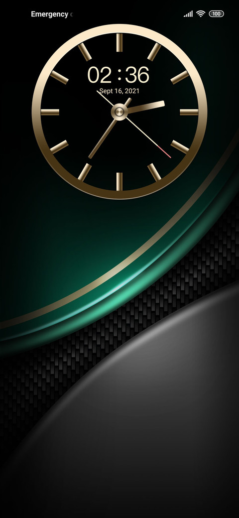 Bright green screenshot