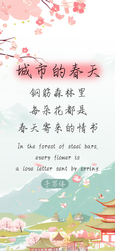 城市的春天 screenshot