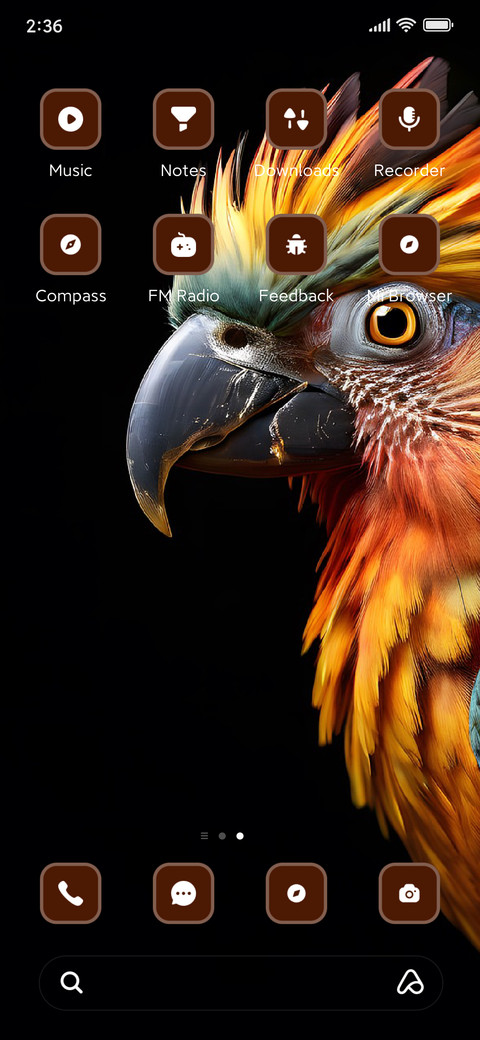 Parrot screenshot