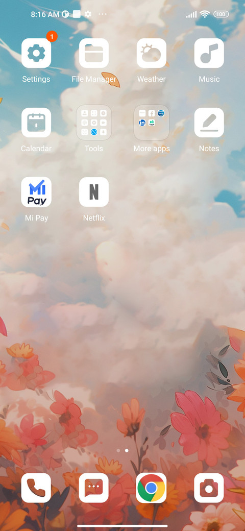 Cat in the Flower screenshot