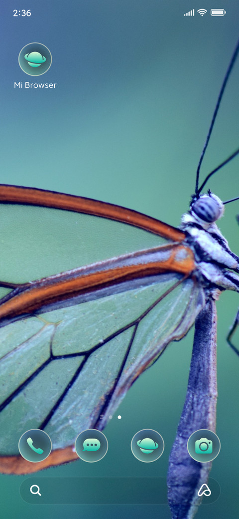 transparent wings screenshot