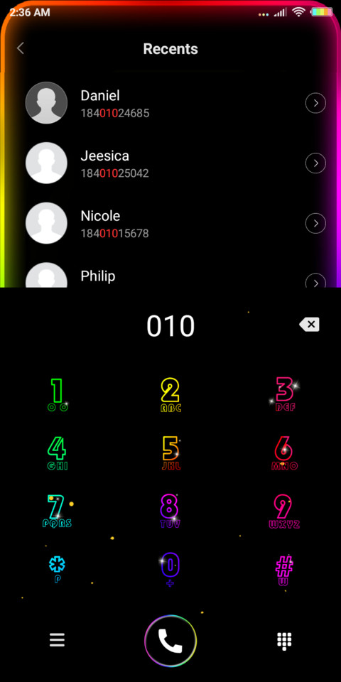 Rainbow Battery screenshot