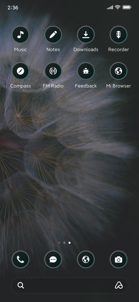 Dandelion screenshot