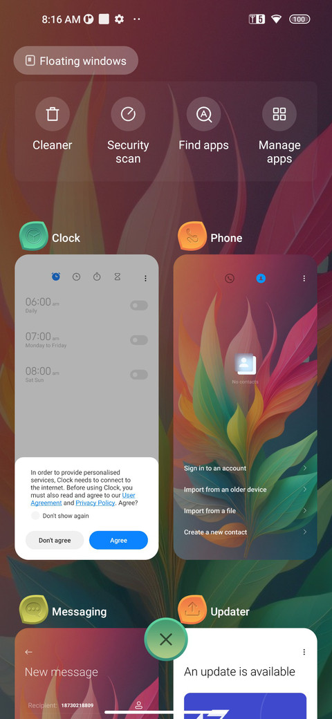 CoLorfuL Leaves screenshot