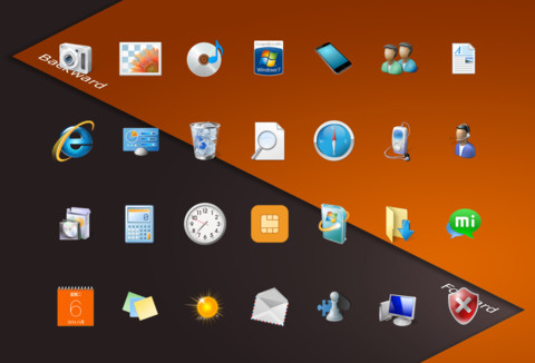 win7（重力感应/头像/账户/摇动壁纸） screenshot
