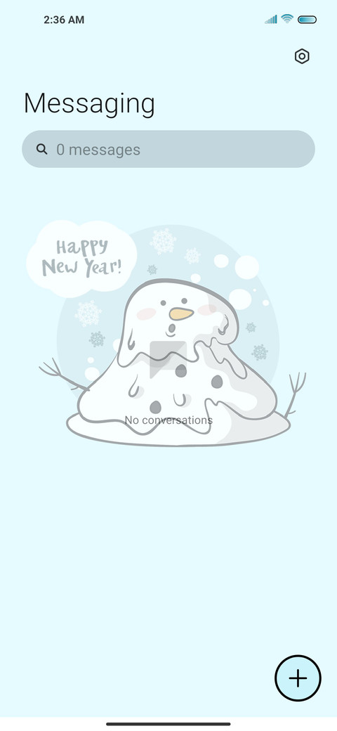 Cute Snowman screenshot