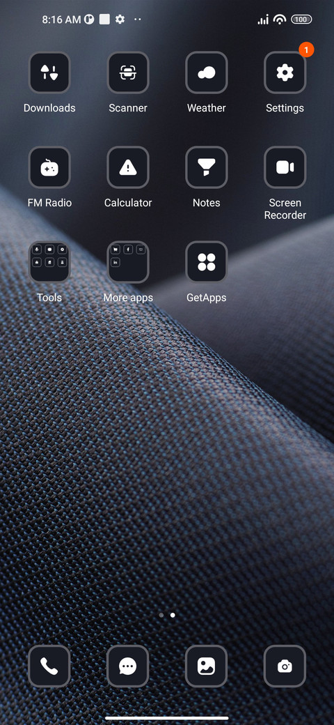 Grey Textile screenshot