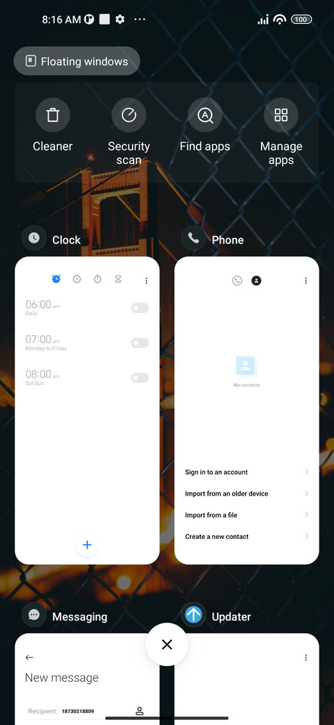 Landscape screenshot