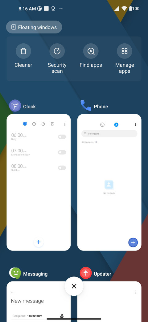 Miui UI IZ M13 screenshot