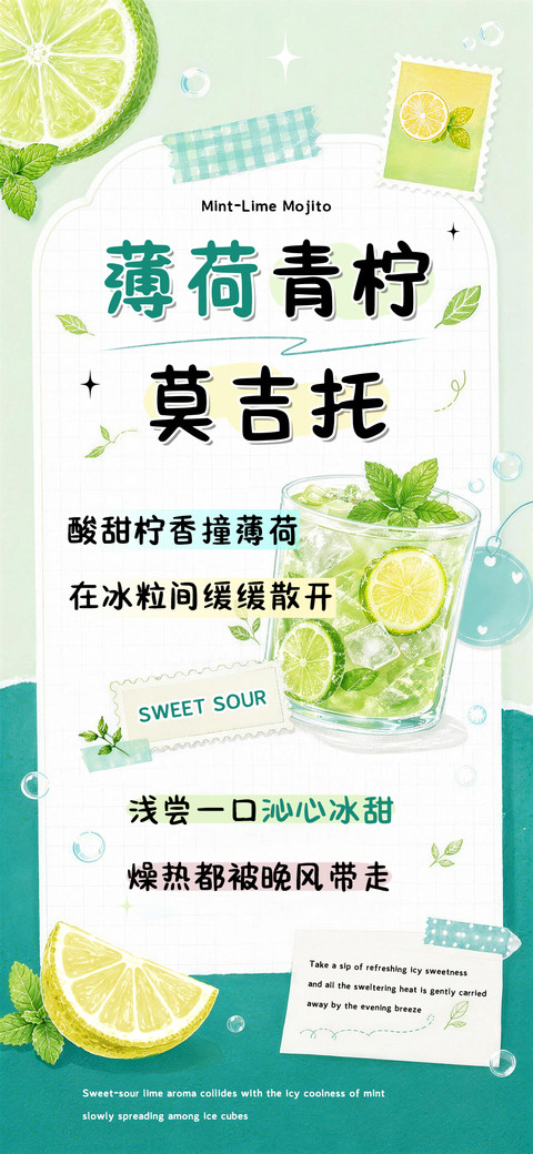 薄荷青柠莫吉托 screenshot