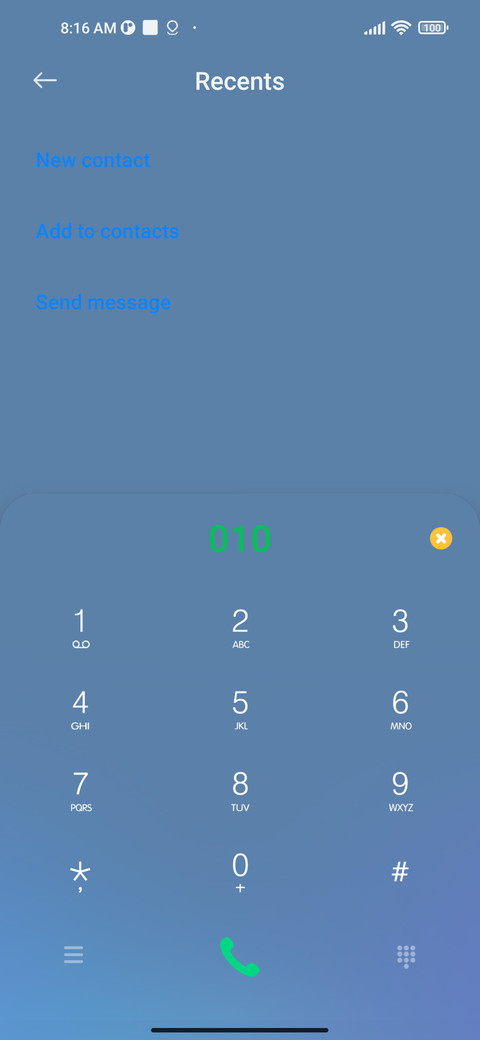 Simple round color screenshot