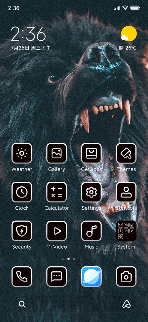 Black bear screenshot