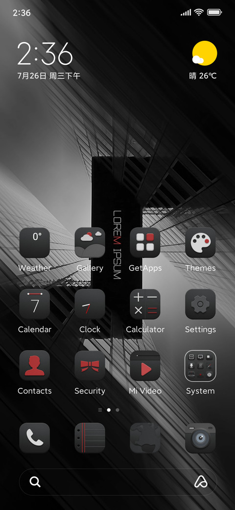 PureBusinessBlack screenshot