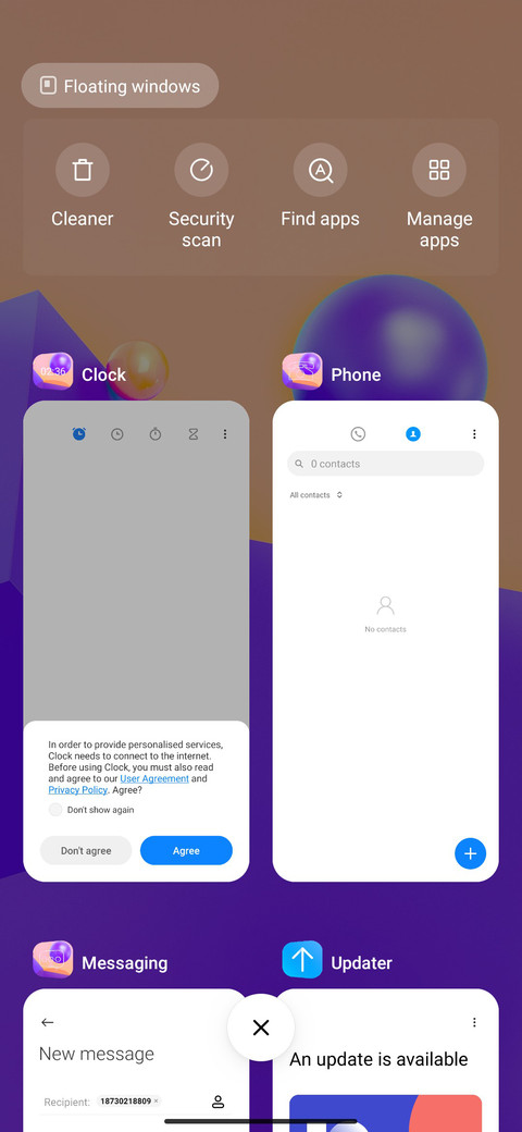Purple Ball screenshot