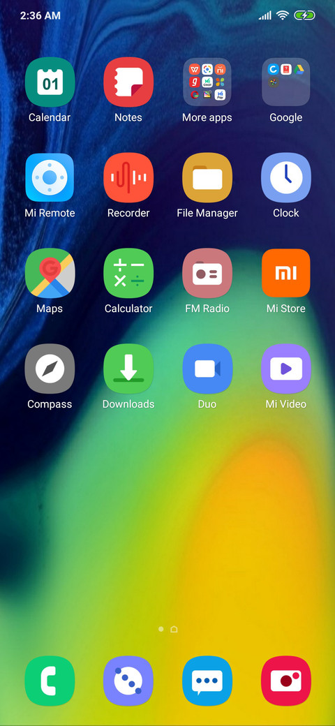 OneUi screenshot