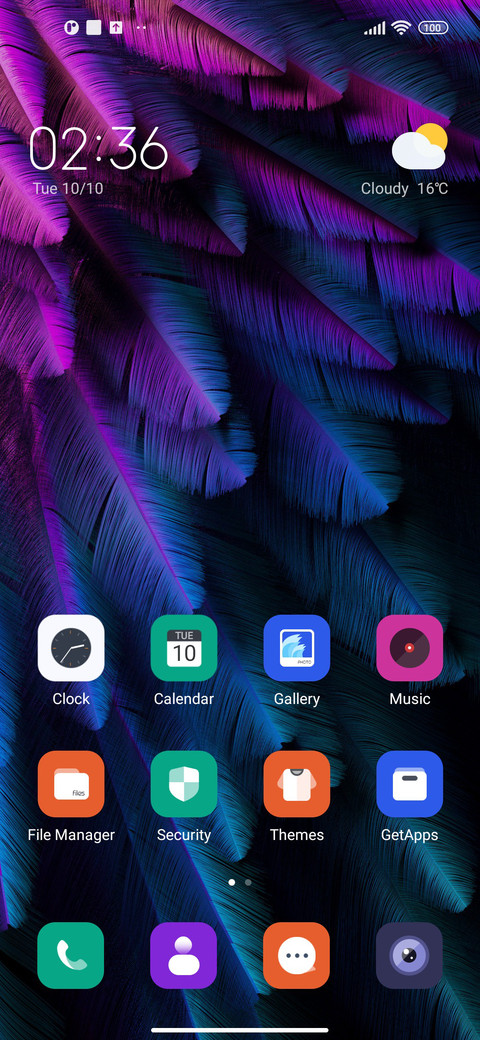 Colorful wings screenshot