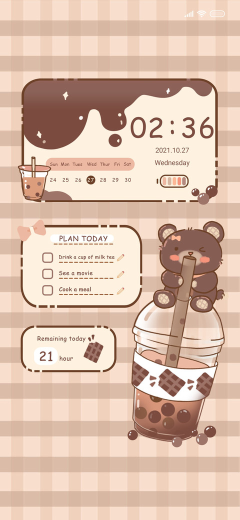 Bear's milk tea screenshot