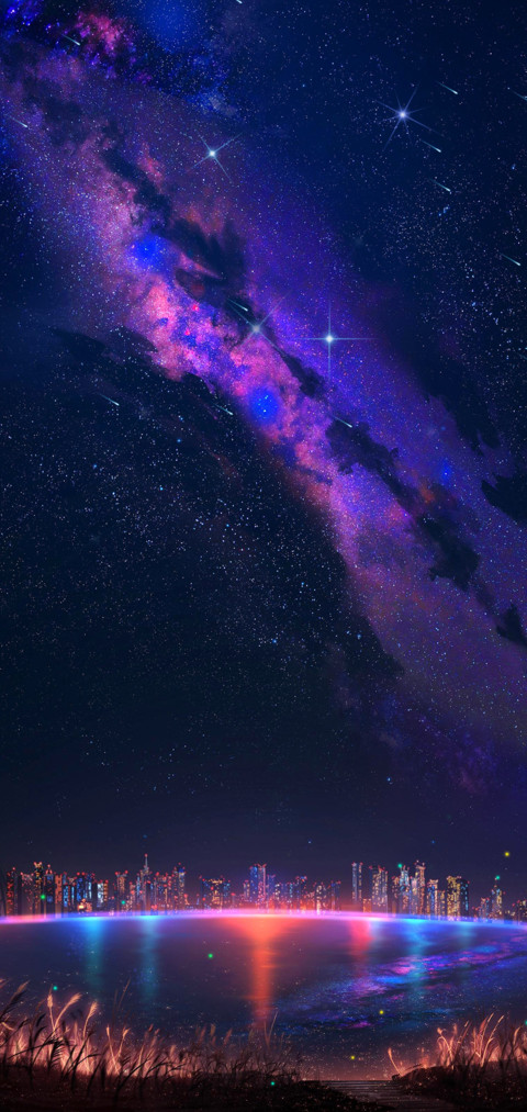 城市夜空 screenshot