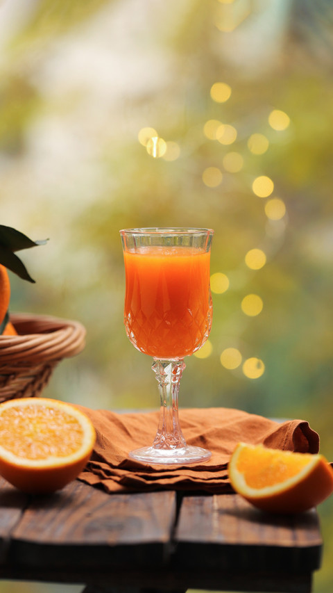 Orange drink homemade taste healthy screenshot