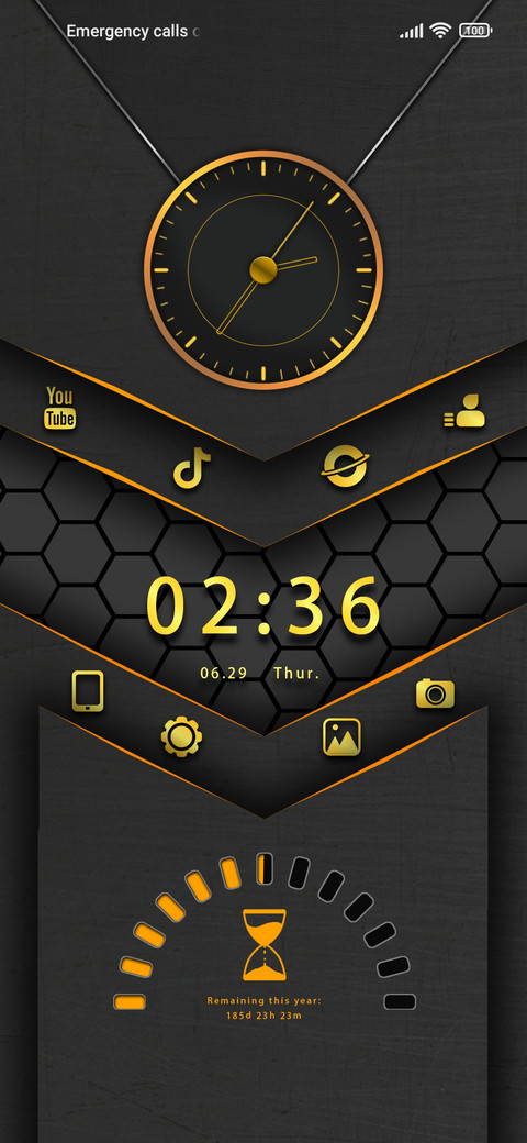Orange metal screenshot