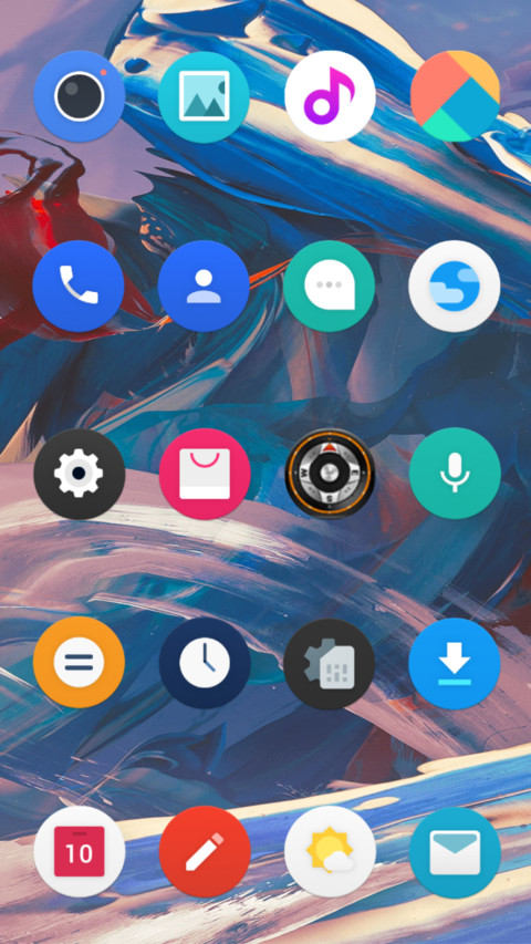 OnePlus dark screenshot
