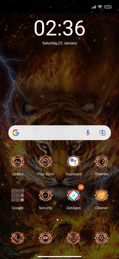 Evil Tiger screenshot