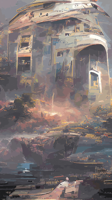 街景插画-拍信图库 screenshot