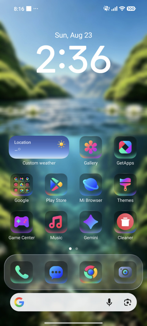 Aquarel screenshot
