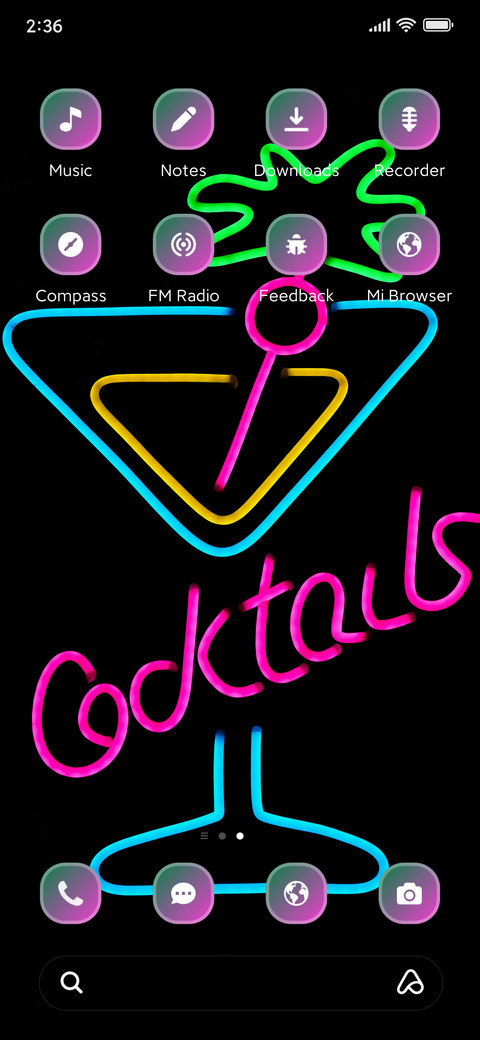 Cocktails screenshot