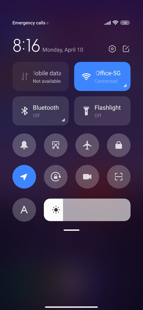 Seek screenshot