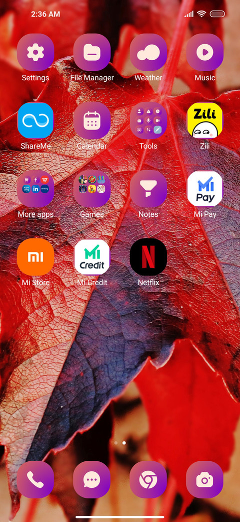 Orange Leaf screenshot