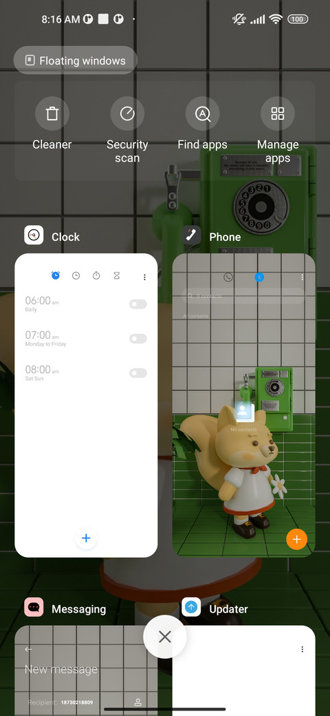 Baby squirrels screenshot