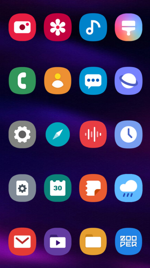 One UI DARK_DWM19 screenshot