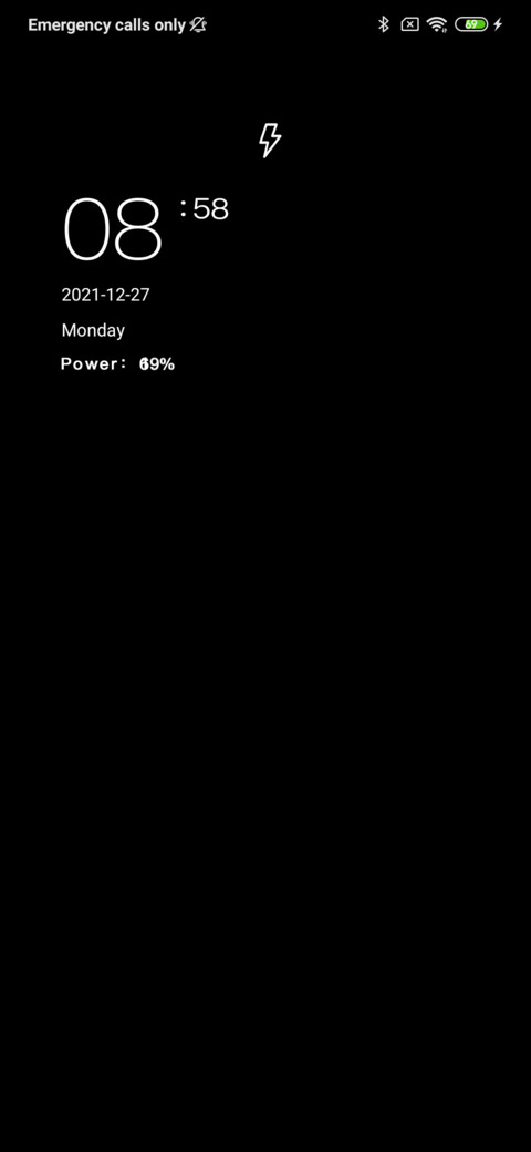 Lightning black screenshot
