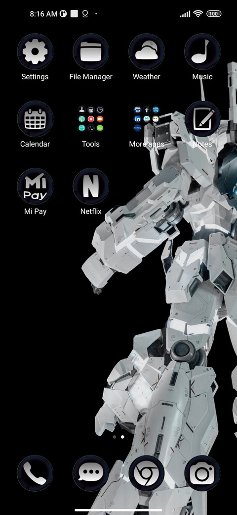 Mecha slice screenshot