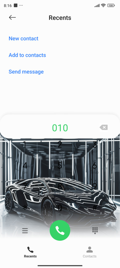 Midnight black screenshot