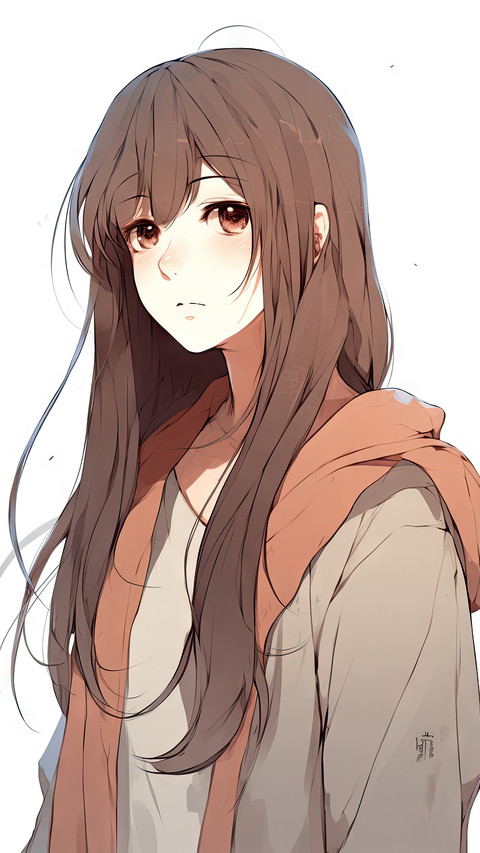 Anime girl screenshot