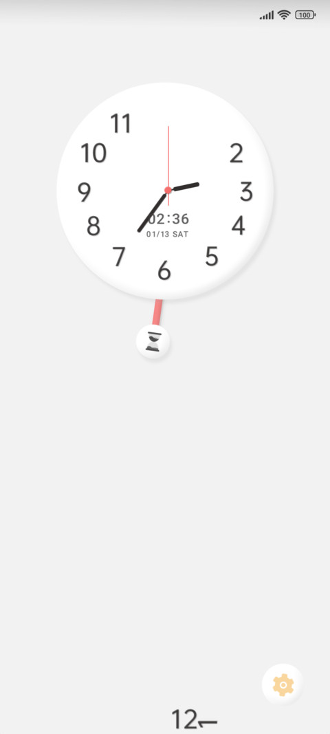 timesaving widget screenshot