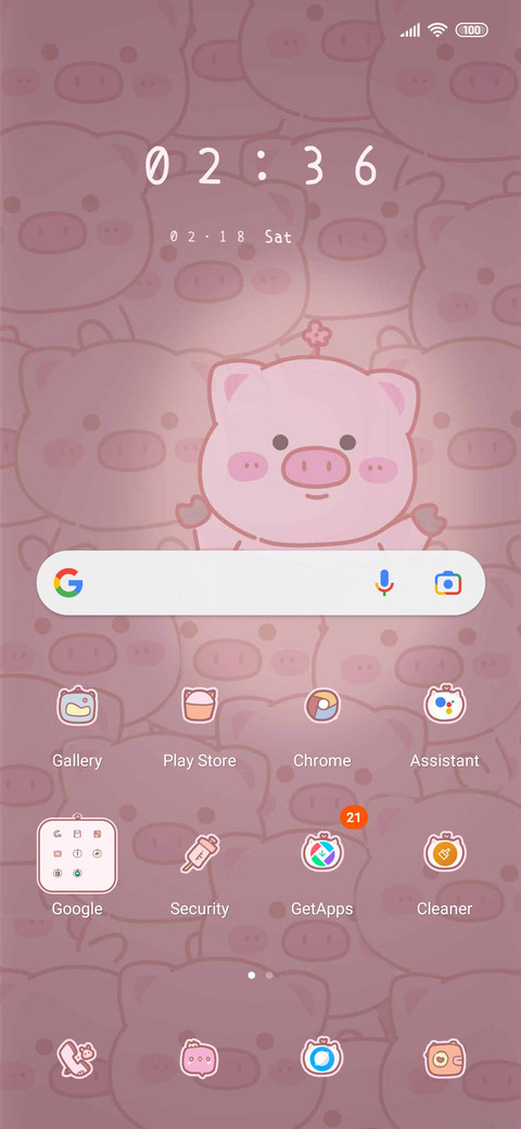 Glowing pig screenshot