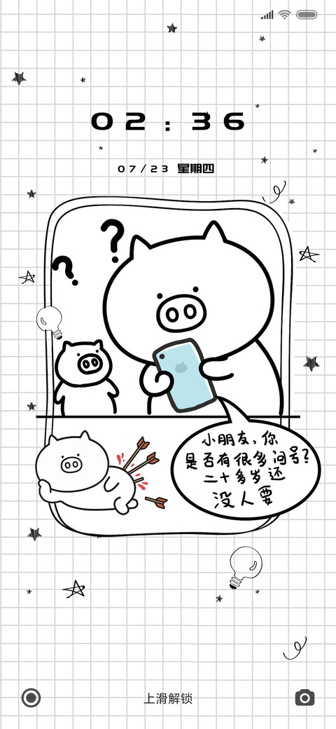 是否有很多问号 screenshot