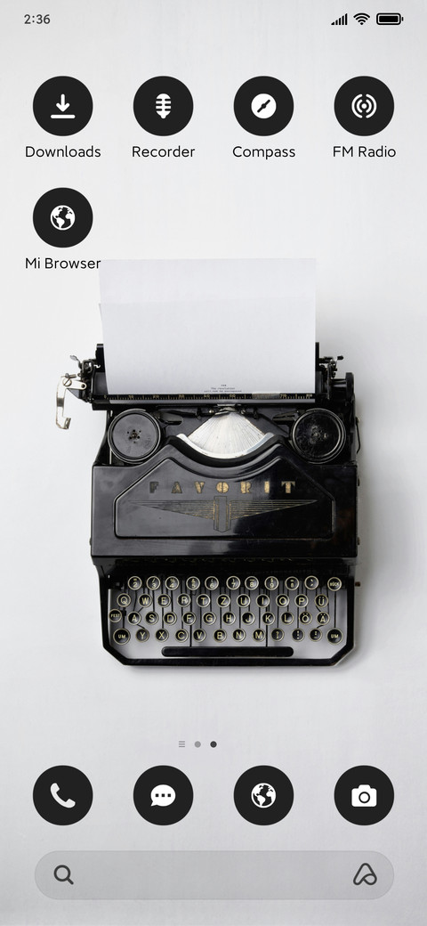 Typewriter screenshot