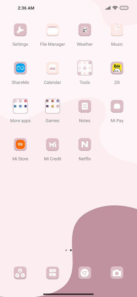 Pink time screenshot