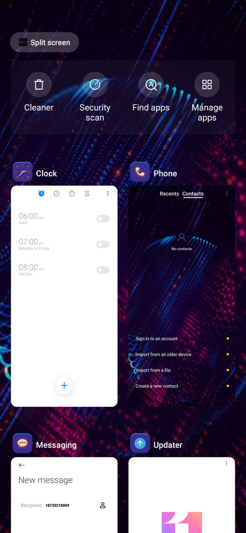 technological  screenshot