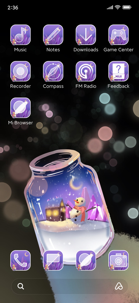 Dream in bottle screenshot