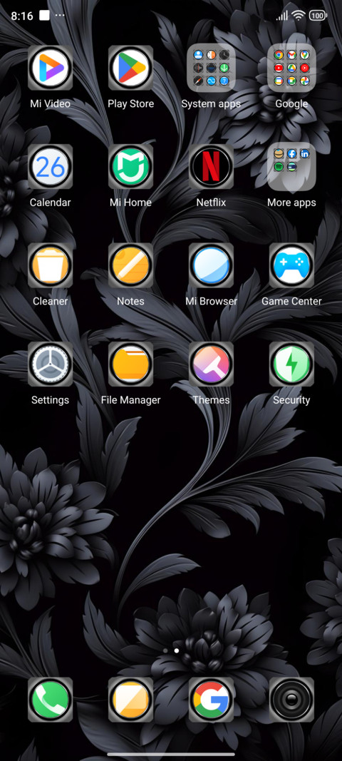 PureBlack screenshot