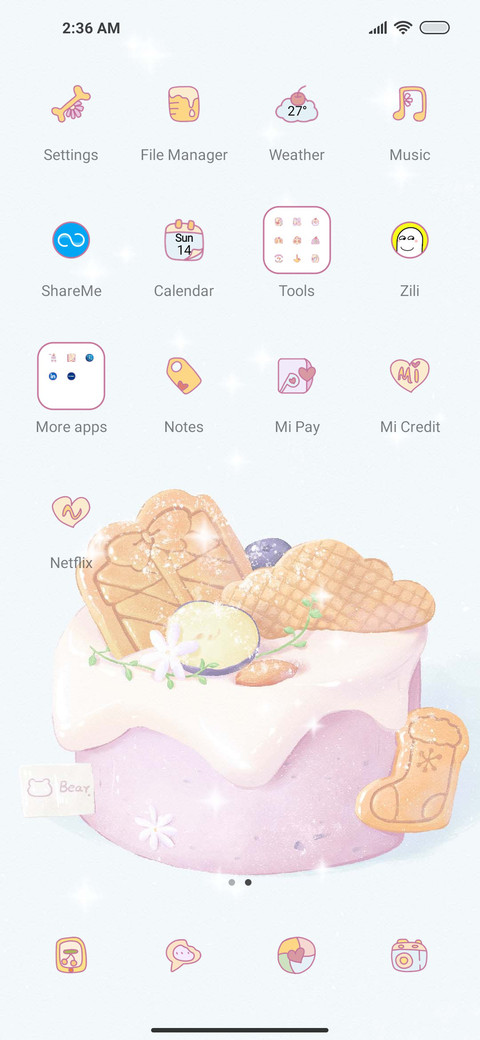 dessert cake screenshot